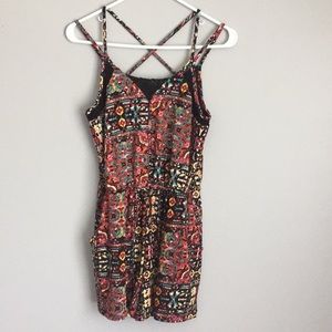 Patterned Romper